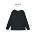 【日本製】 tシャツ 長袖 メンズ ボートネック 綿100% 無地 ハードコットン ネイビー(FL22FW-004M-na)